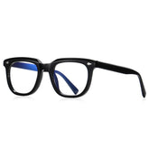 Wilbur Retro Square TR90 Glasses Frame Rectangle Frames Southood Black